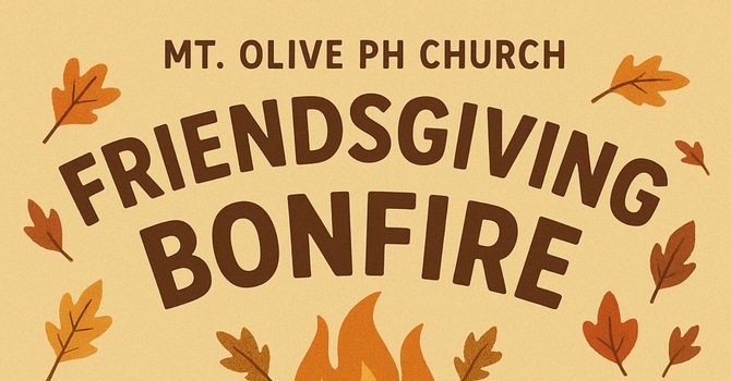 Friendsgiving Bonfire