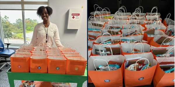 Fall Jesus Bags Delivered to Detention Center