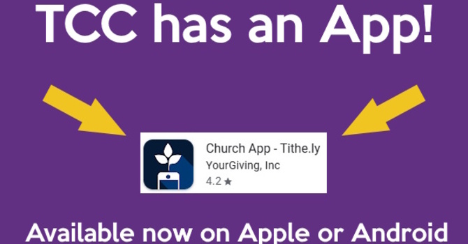 TCC has a Church App!