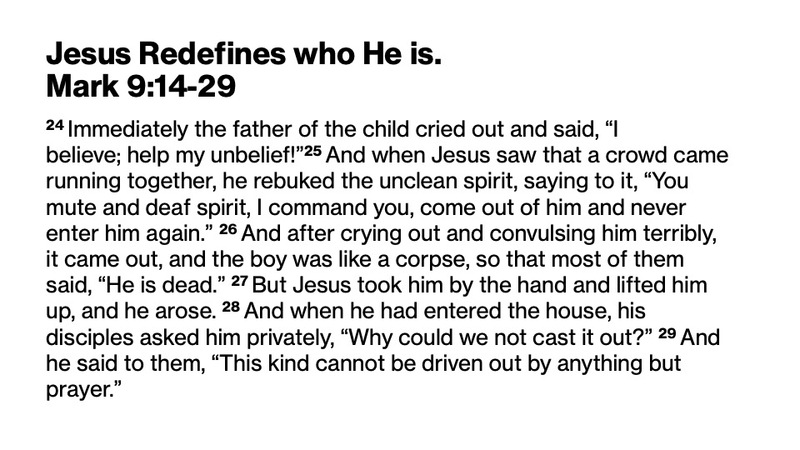 Limited People Depending on a Limitless God