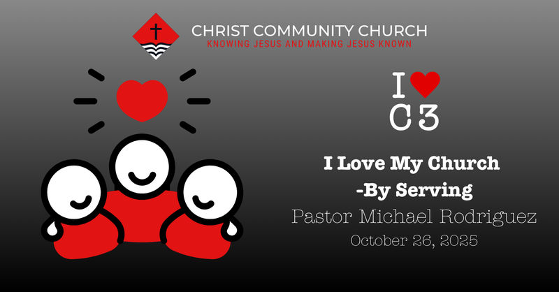 I Love My Church - By Serving