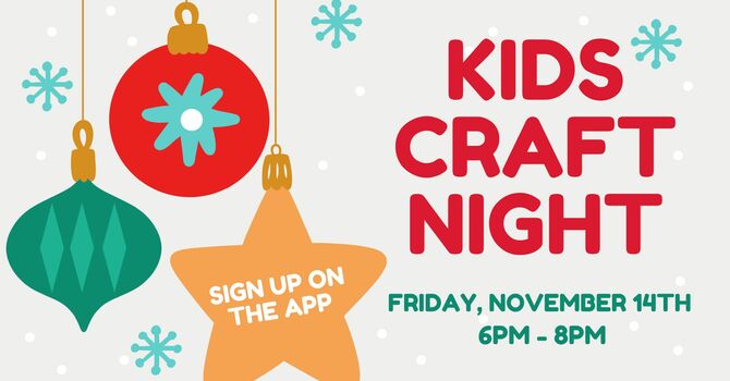 Kids Craft Night 