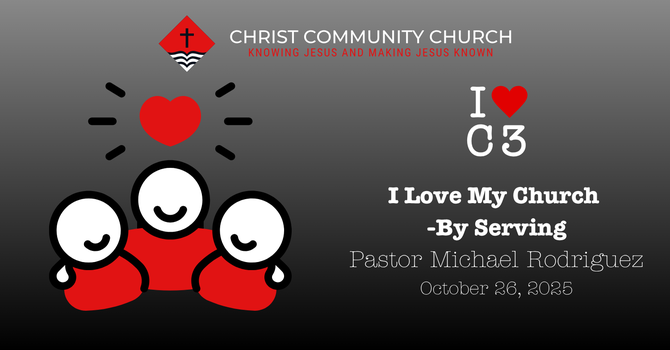 I Love My Church - By Serving