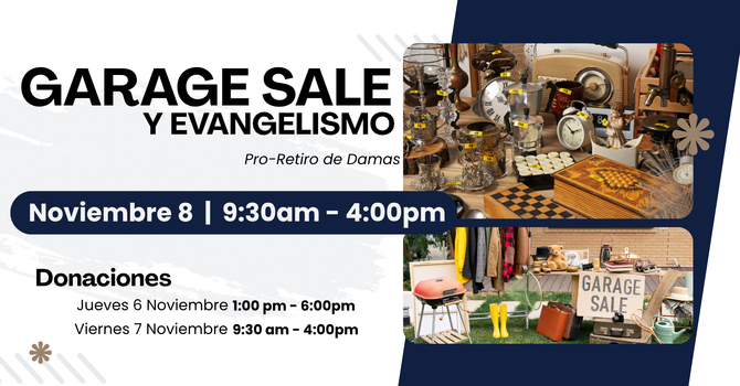 Garage Sale/Venta de Garaje