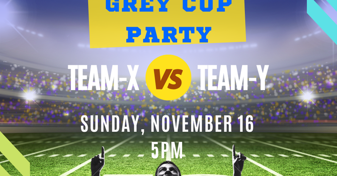 Family Grey Cup Party