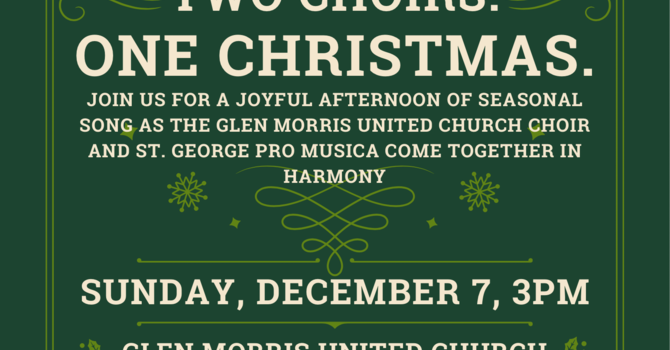 Two Choirs. One Christmas.