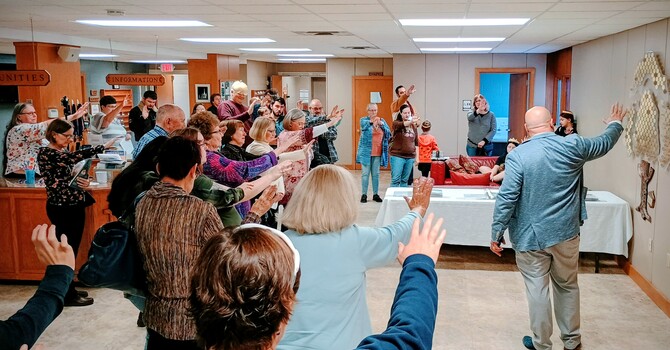 Dedication of New Memorial Tree Leaves image