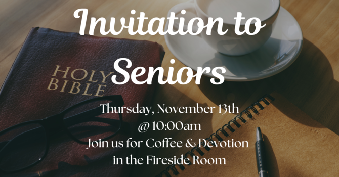 Invitation to Seniors