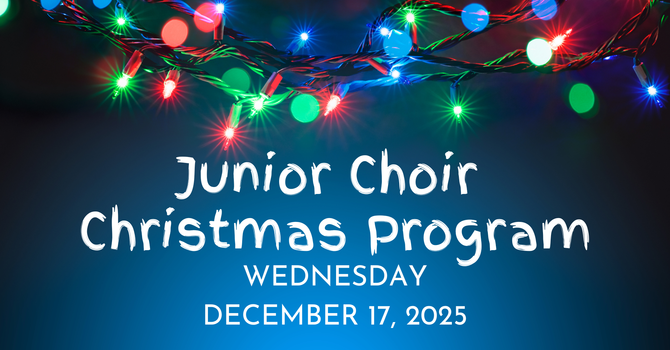 Junior Choir Christmas Presentation
