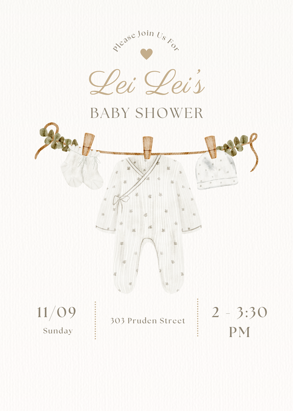 Lei Lei's Baby Shower