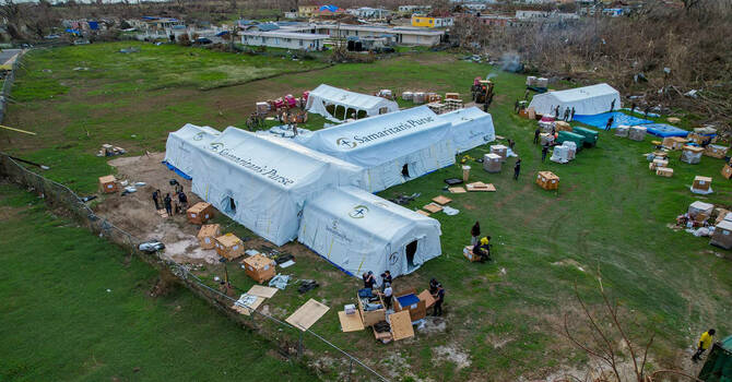 Emergency Field Hospital Opens in Jamaica image