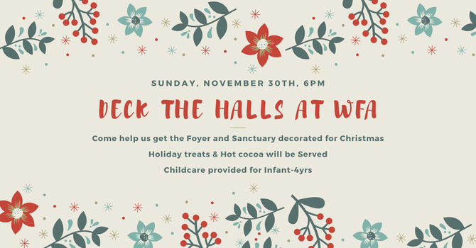 Deck the Halls at WFA