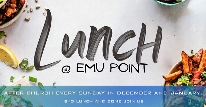 Lunch @ Emu Point 