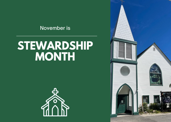 November is Stewardship Month!