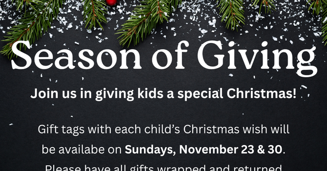 Christmas Presents for Hough Families