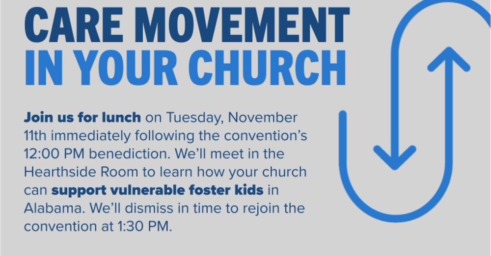 AL Baptist Children's Home Lunch