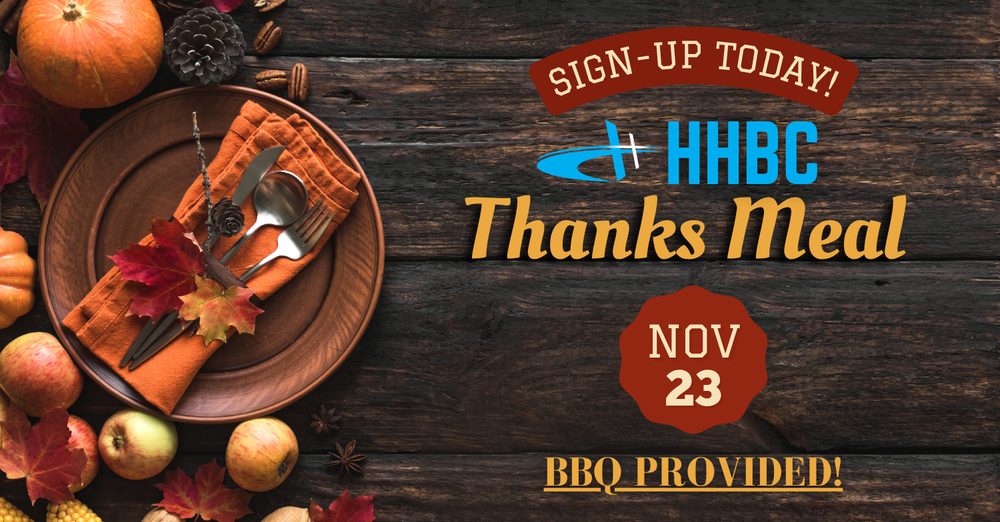 HHBC Thanks Meal