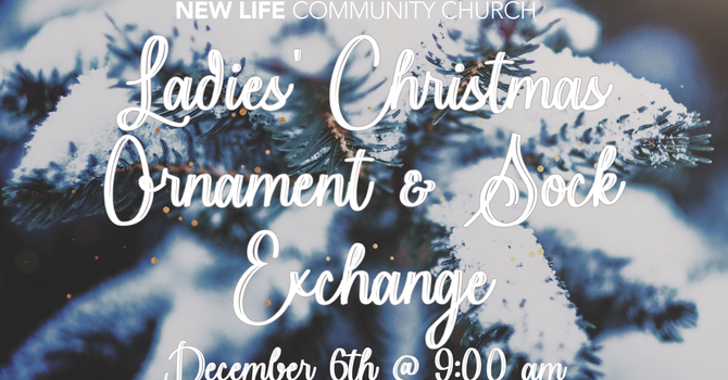 Ladies Christmas Ornament & Sock Exchange