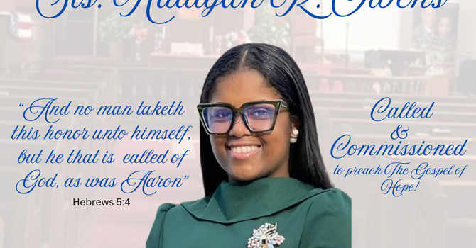 Initial Sermon of Sis. Hadiyah Owens image