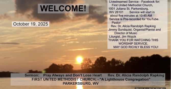 Pray Always and Don’t Lose Heart