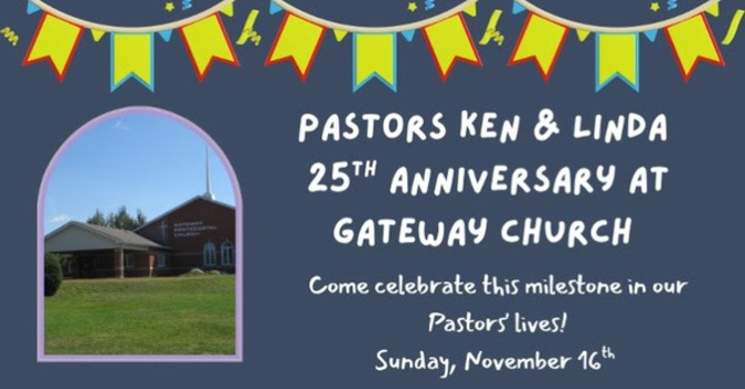 Pastors 25th Anniversary 