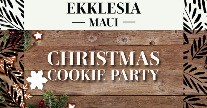 Cookie Decorating Party