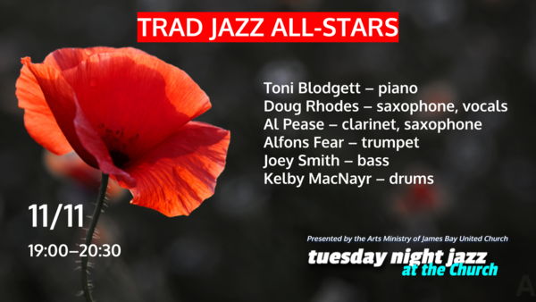 Tuesday Night Jazz at the Church Presents