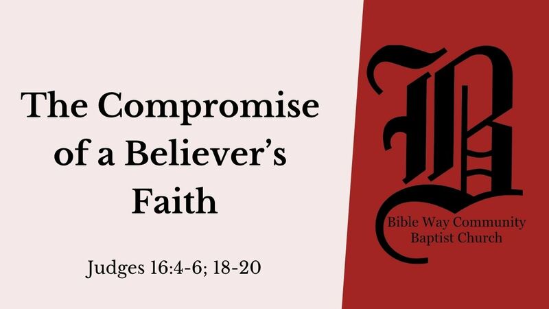 The Compromise Of A Believers Faith