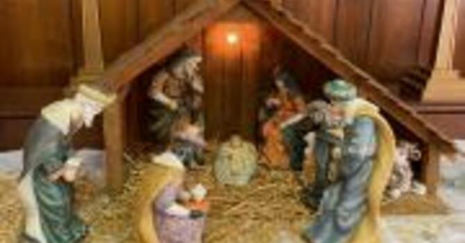 "The Reason for the Season" Nativity Display