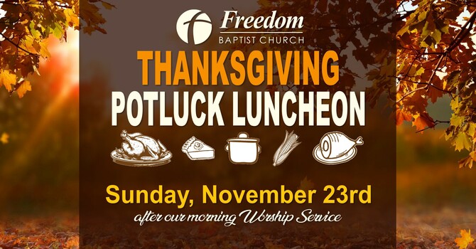 Thanksgiving Potluck Luncheon