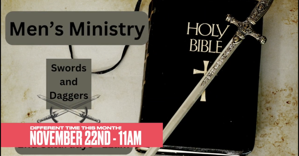 Men's Ministry:  Swords & Daggers