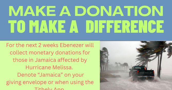 Make a Donation  - Jamaica: Hurricane Melissa Relief image