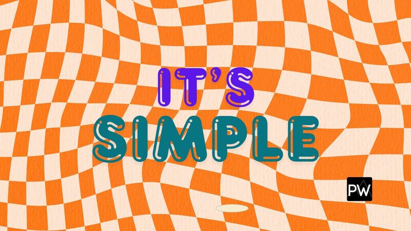It's Simple