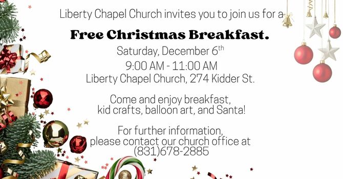 Christmas Community Breakfast