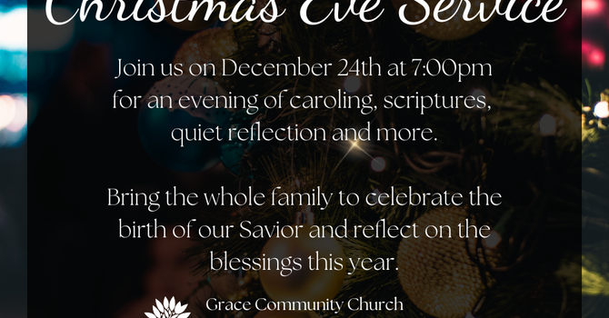 Christmas Eve at Grace