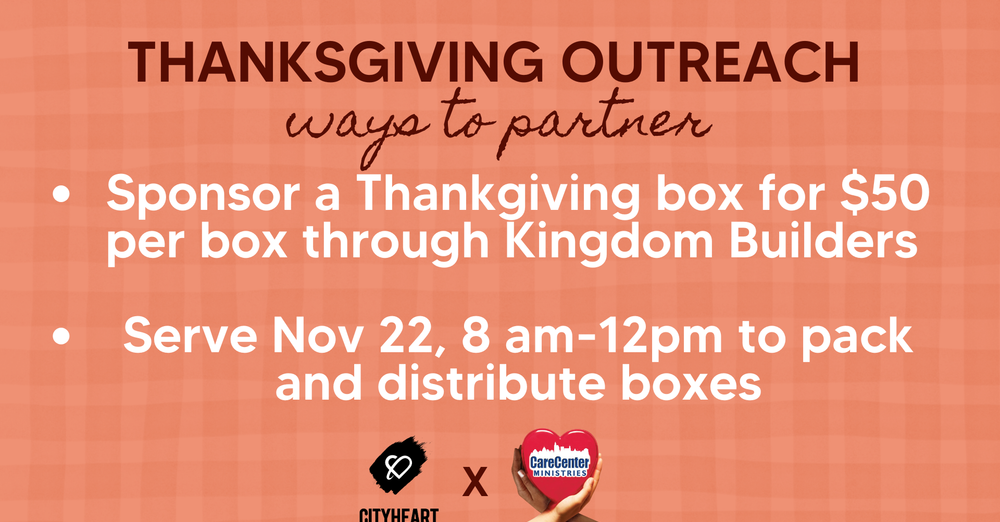 Care Center Thanksgiving Outreach