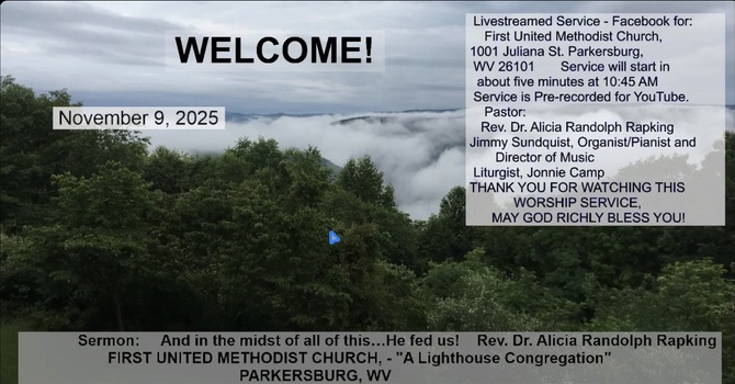 And in the midst of all of this….He fed us!