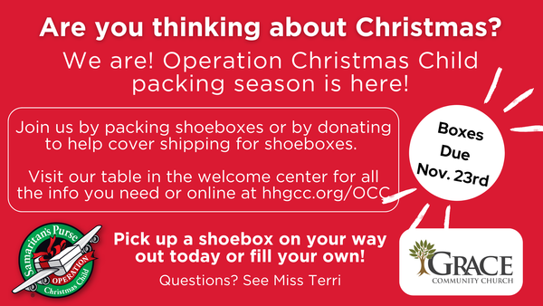 Operation Christmas Child | Pack a Shoebox