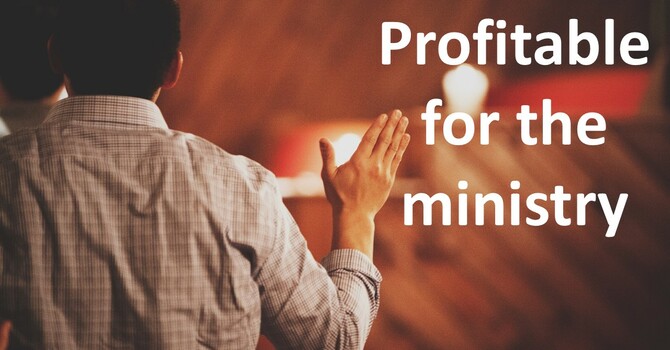Profitable for the ministry