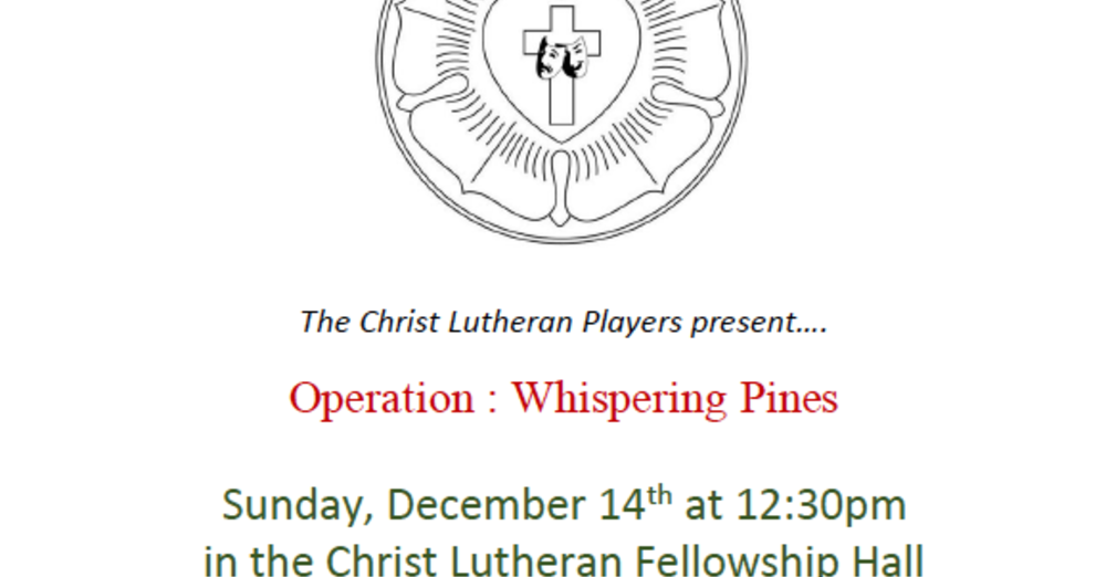 Operation: Whispering Pines