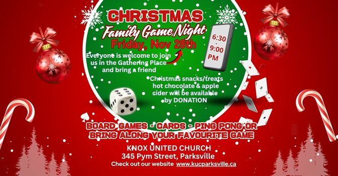 Christmas Family Game Night (L,K)