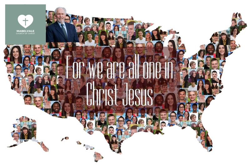 For we are all one in Christ Jesus