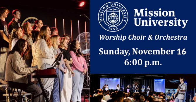 Mission University Choir & Orchestra Concert
