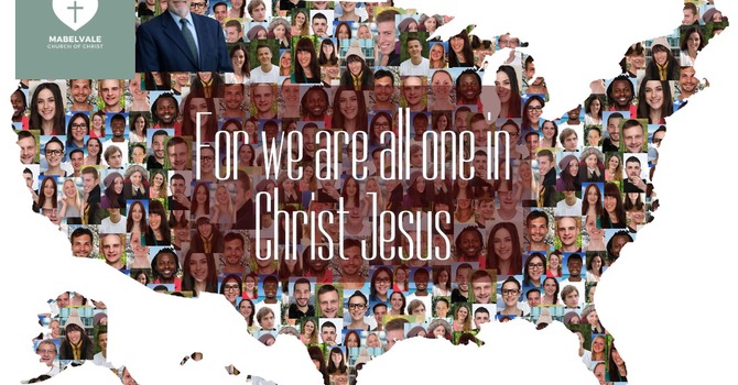 For we are all one in Christ Jesus