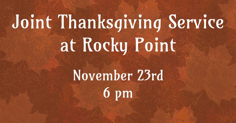 Joint Thanksgiving Service