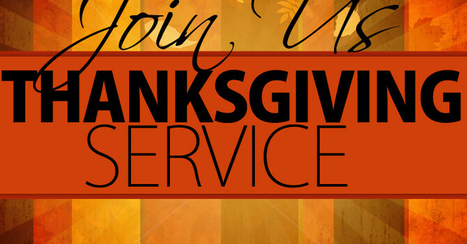 Thanksgiving Service & Potluck