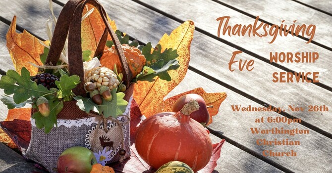Thanksgiving Eve Service