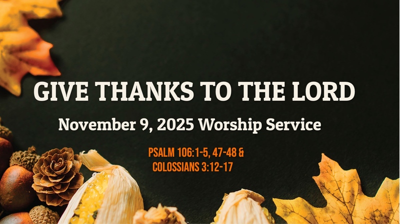 Give Thanks to the Lord 