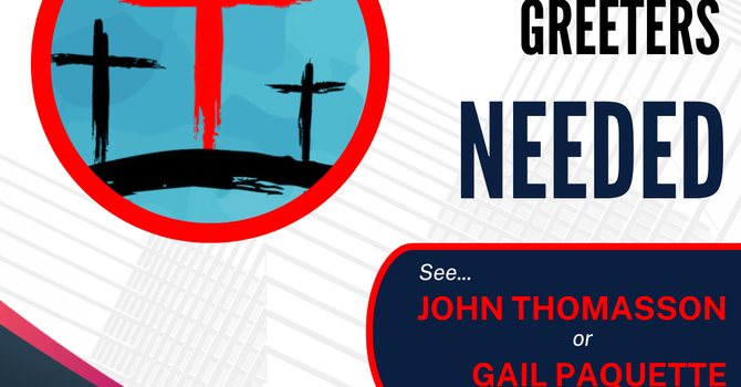 Greeters Needed image