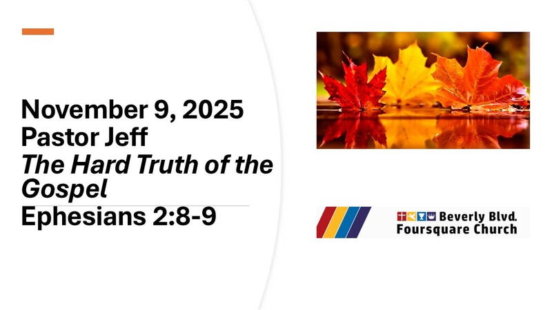 The Hard Truth of the Gospel